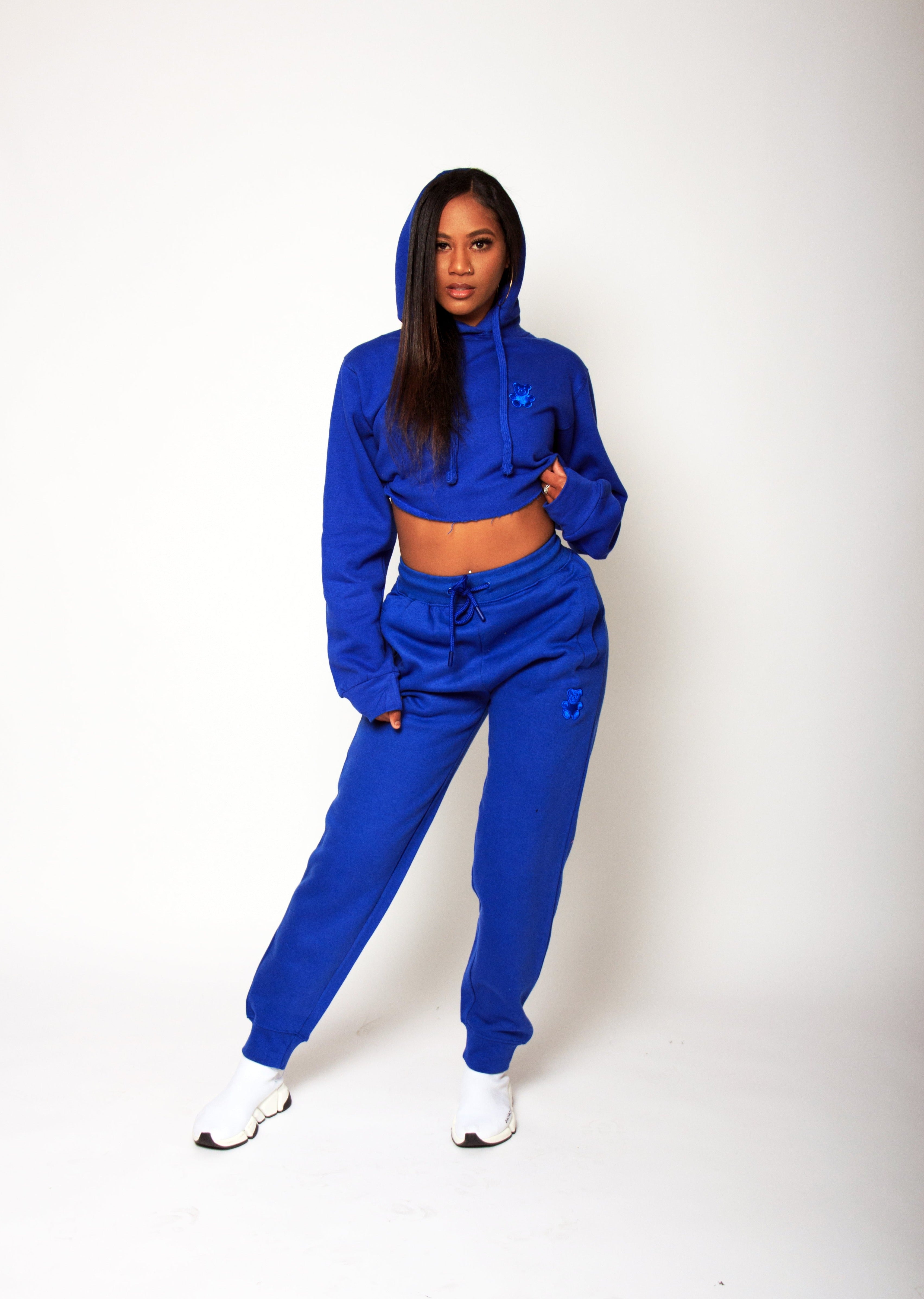 Crop top sweatsuit new arrivals